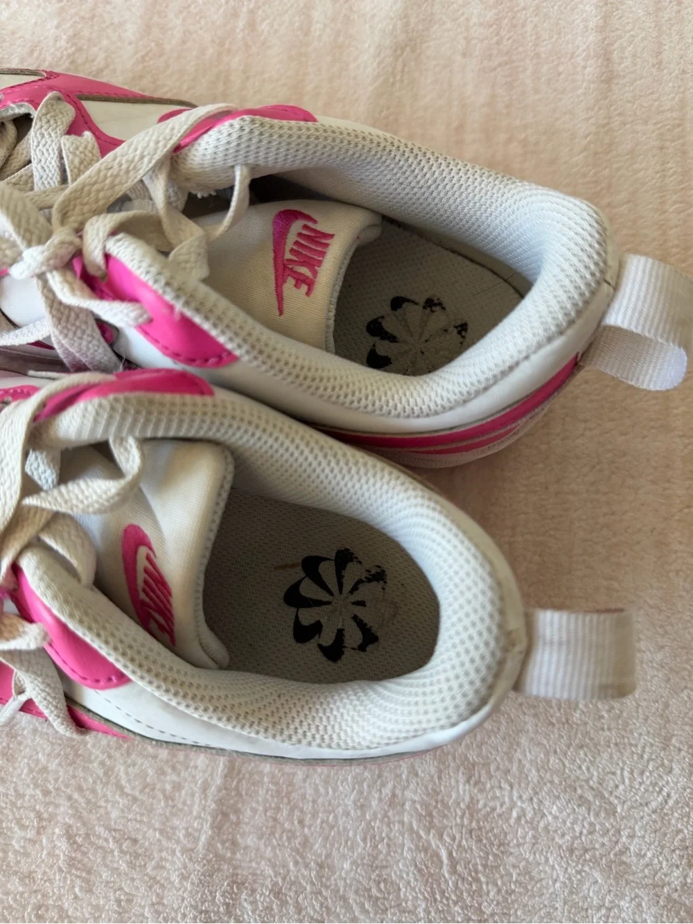 Nike Kids Court Borough Low Pink/White